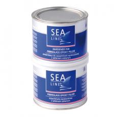 Sea-Line Epoxid Spachtel mit Glasfaser 7,5 Kg Epoxy Filler Fibreglass 2:1