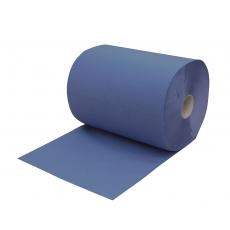 Multiclean Putztuchrolle blau 2-lagig  Putzpapier 35 x 37 cm breit  ca. 1000 Abrisse