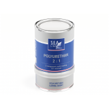 SEA-LINE® 2K PU Bootslack 9010 Weiß Polyurethan Deckanstrich 0,75L Hochglänzend
