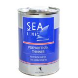 Spray thinner for polyurethane color and high gloss polyurethane clear coat.